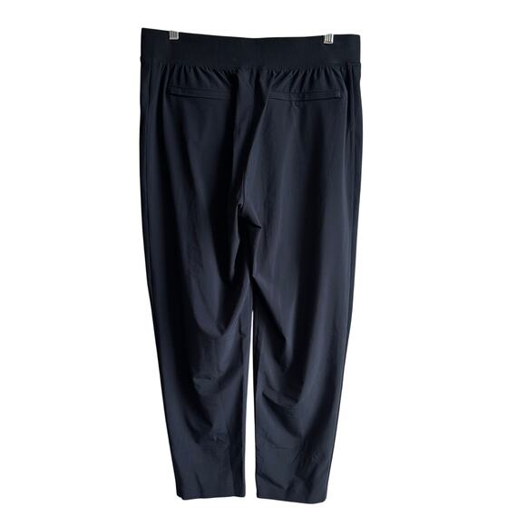 Athleta Brooklyn Ankle Pull On Pant Trouser Black 8 - Picture 5 of 10